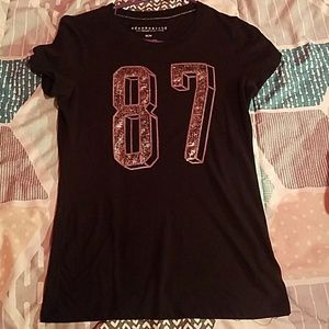 Black aeropostale shirt